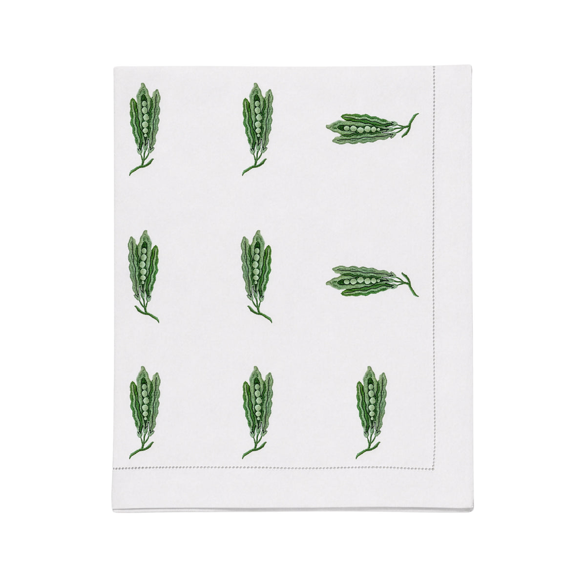 Le Potager du Roi Embroidered Pea Tablecloth