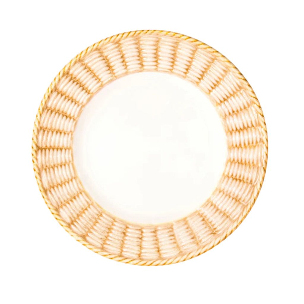 Osier Salad/Dessert Plate in Natural