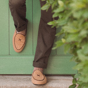 Cognac Suede Milano Mule