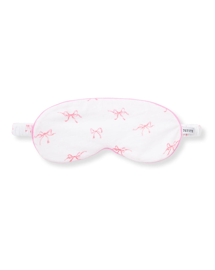 Adult’s Pima Sleep Mask in Blushing Bows