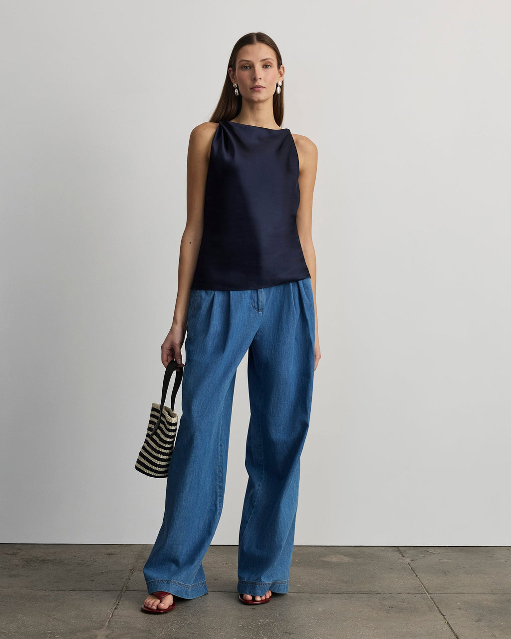 Penny Top in Anthracite