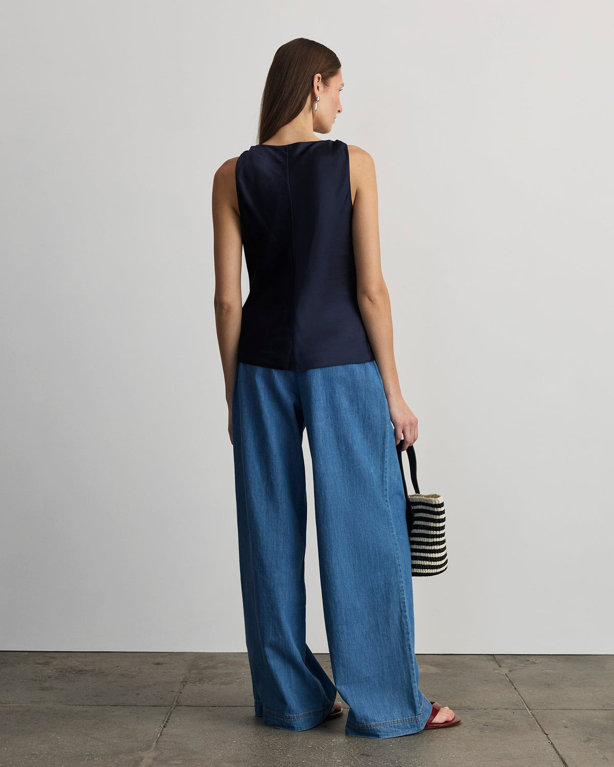 Penny Top in Anthracite