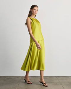 Penny Top in Chartreuse