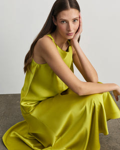 Penny Top in Chartreuse