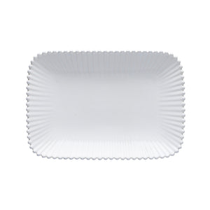 Pearl Collection Rectangle Platter 12" in White