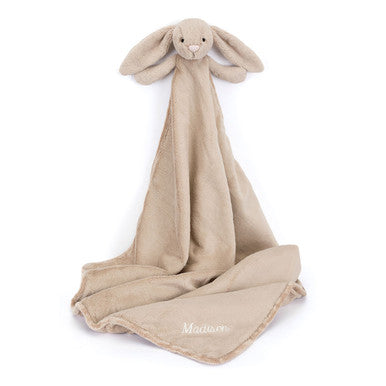 Bashful Beige Bunny Blanket