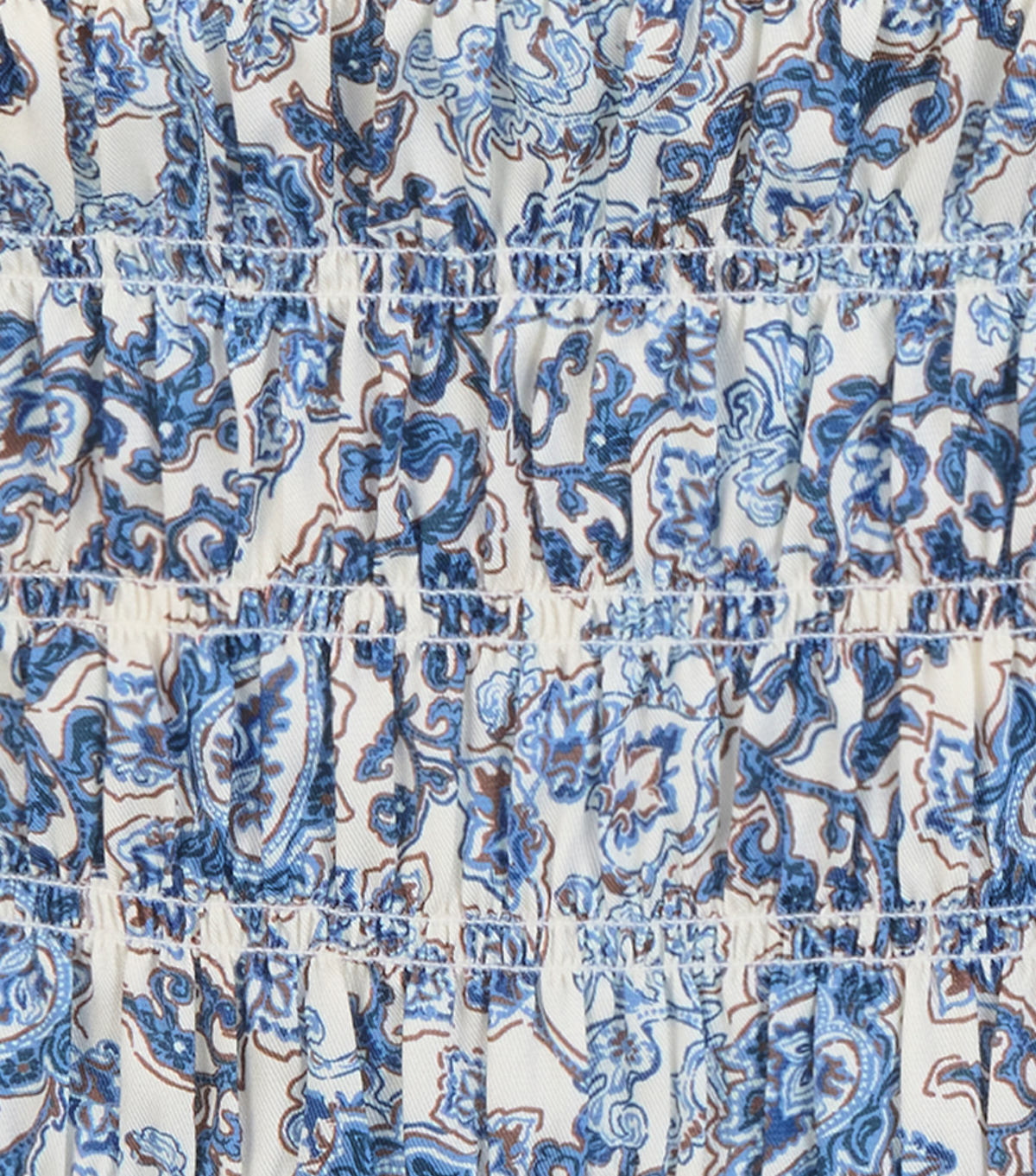 The Phoebe Nap Top in Chedworth Paisley Blue