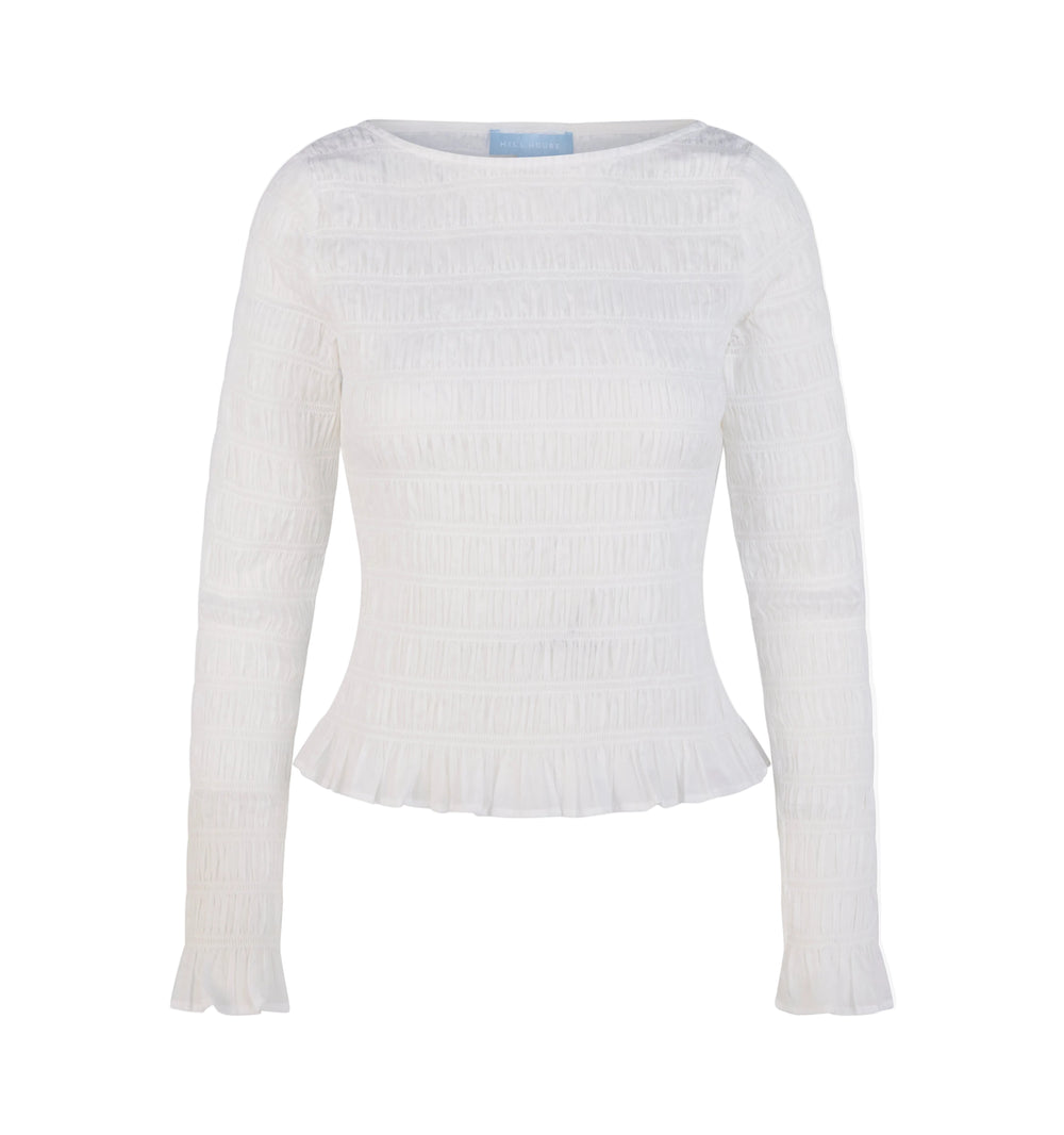 The Lexi Nap Top in Antique White
