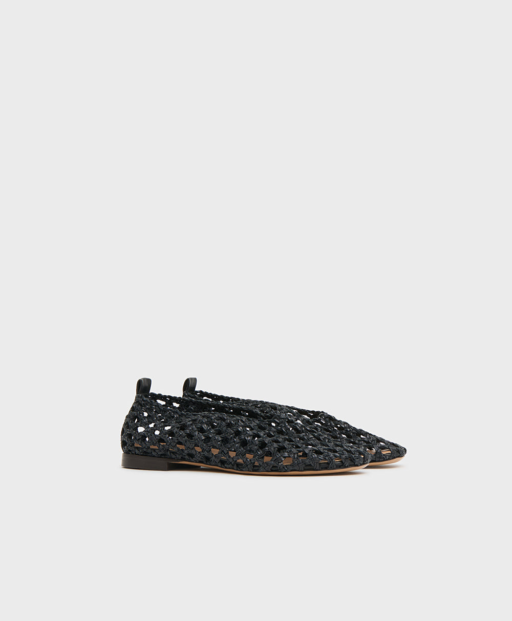 Woven Ballerina - Black
