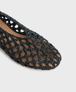 Woven Ballerina - Black