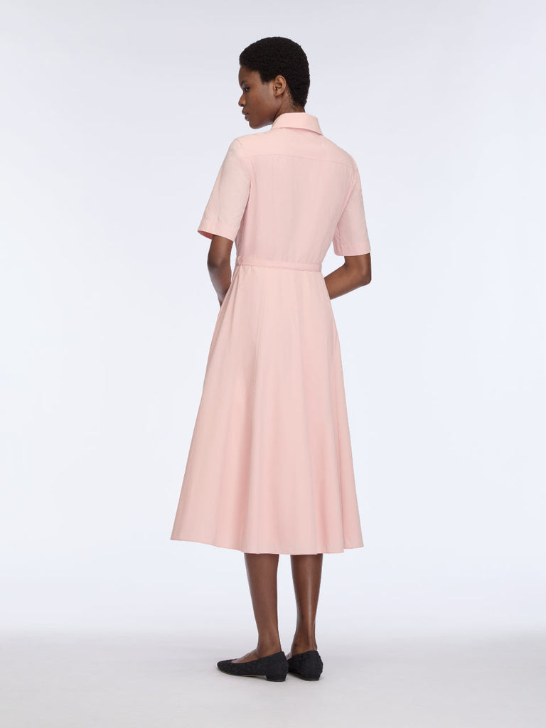 pale pink cotton dress Light Pink cotton Dress  eleva