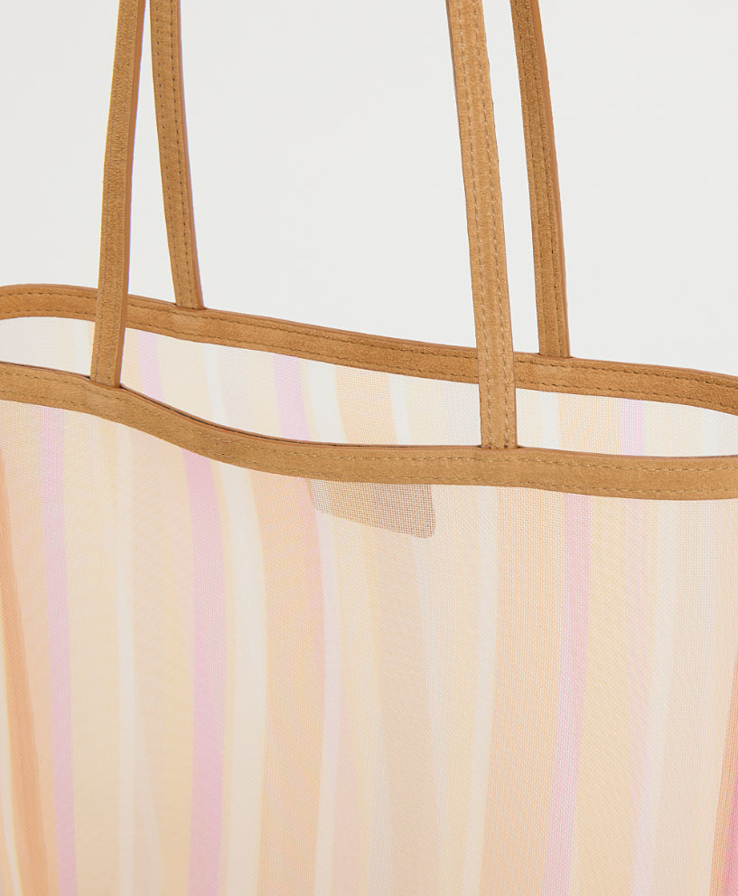 Mesh Filo Tote in Sunset