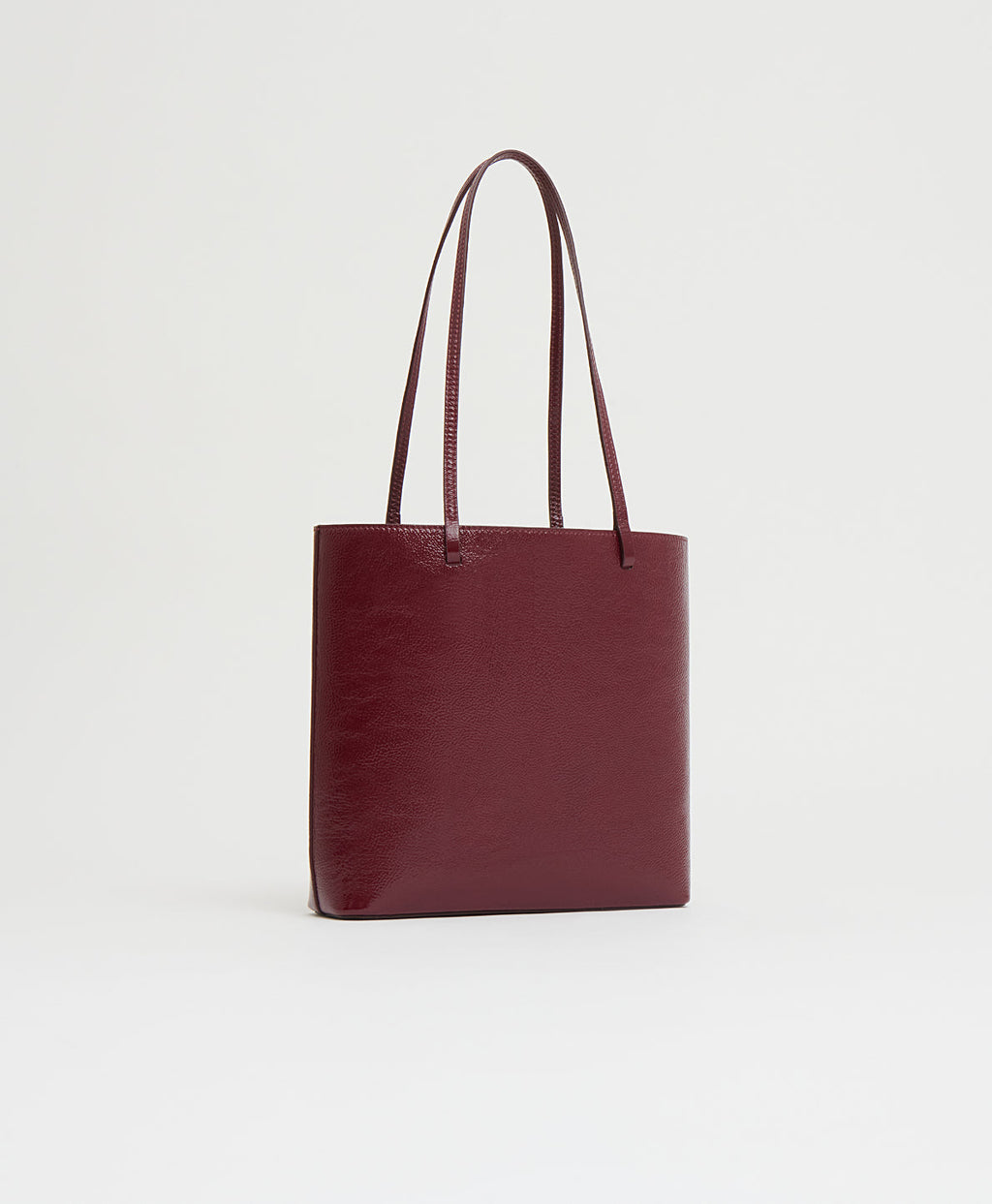 Filo Tote in Claret Naplak