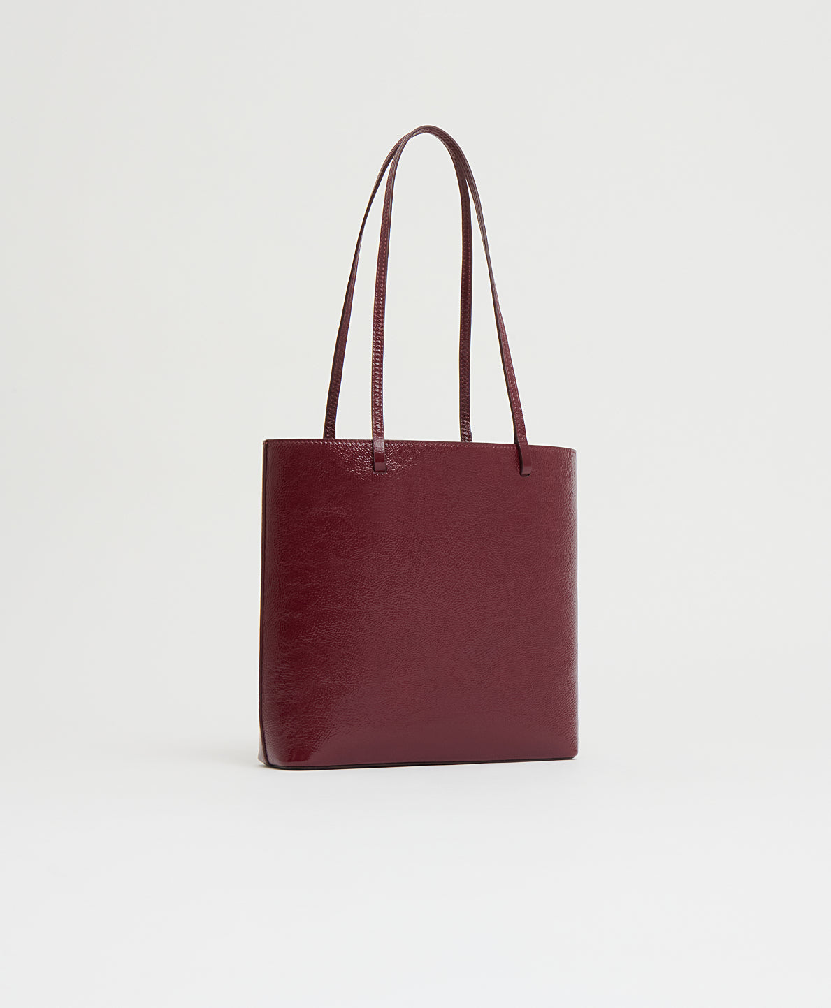 Filo Tote in Claret Naplak