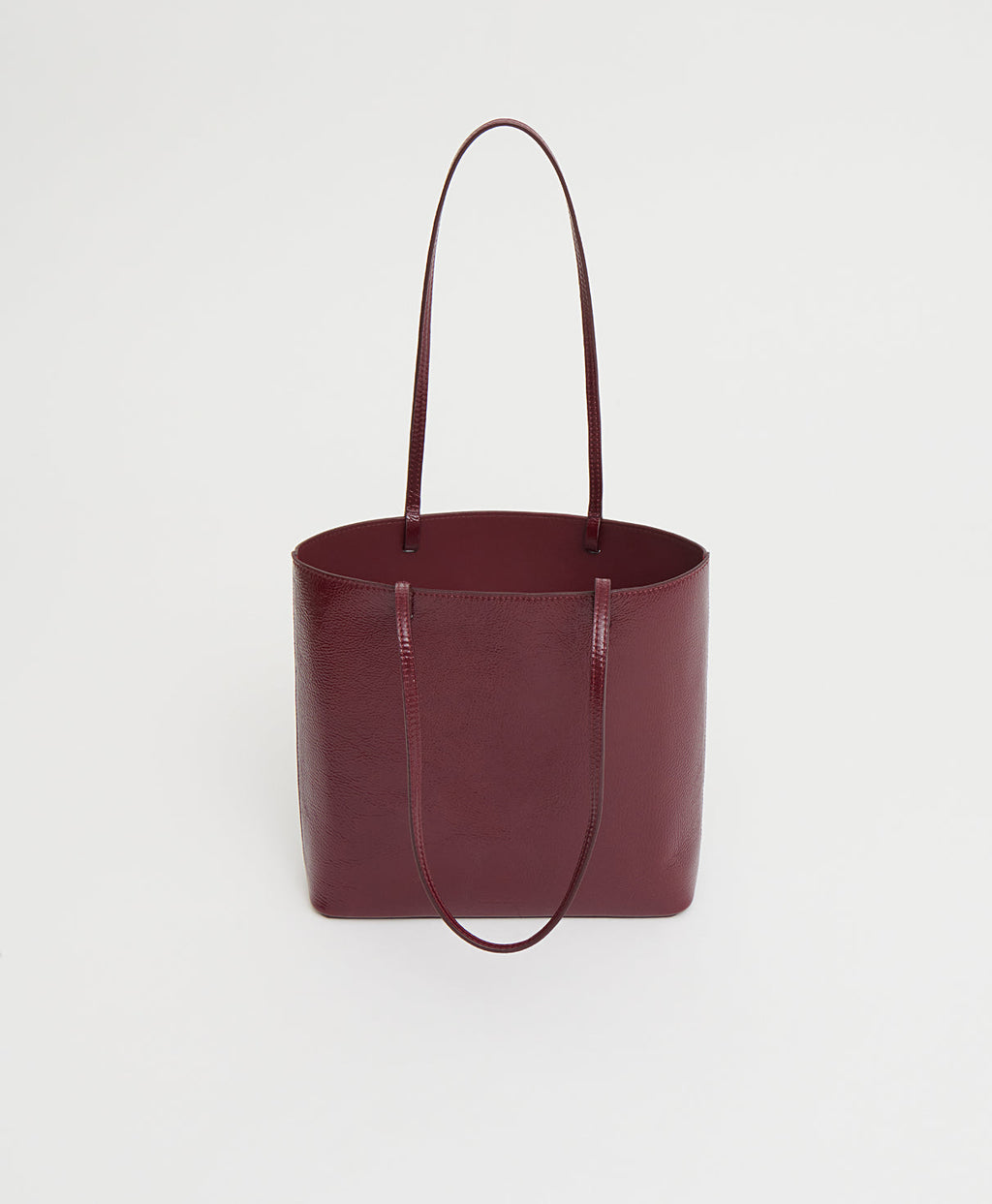 Filo Tote in Claret Naplak