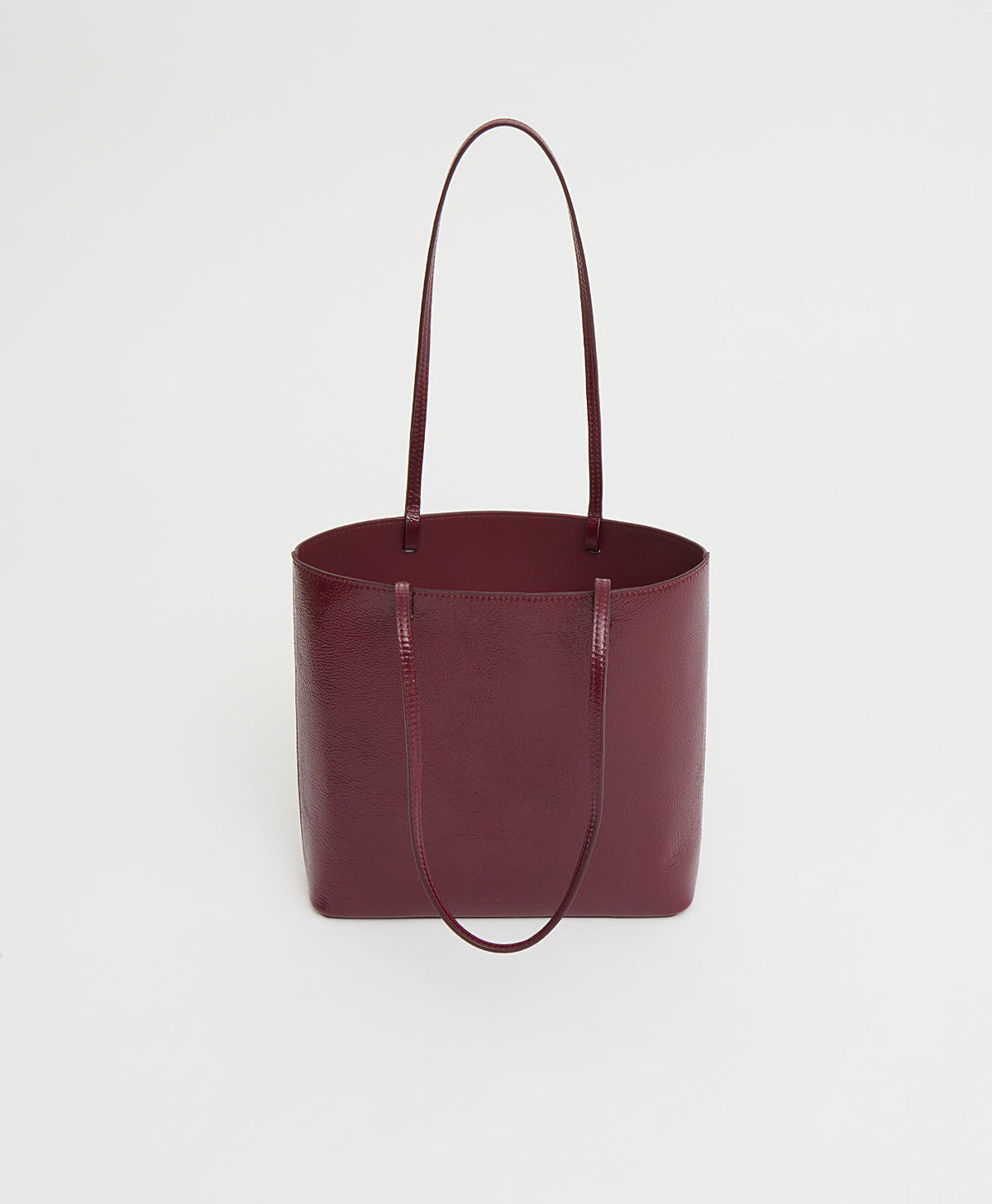 Filo Tote in Claret Naplak