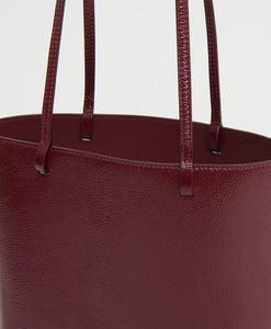 Filo Tote in Claret Naplak