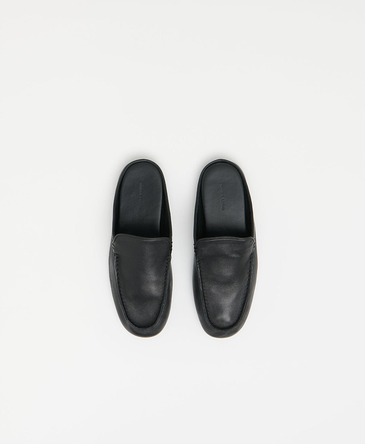 Moccasin Mule in Black