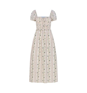 The Aster Nap Dress in Kelmscott Ribbon Stripe