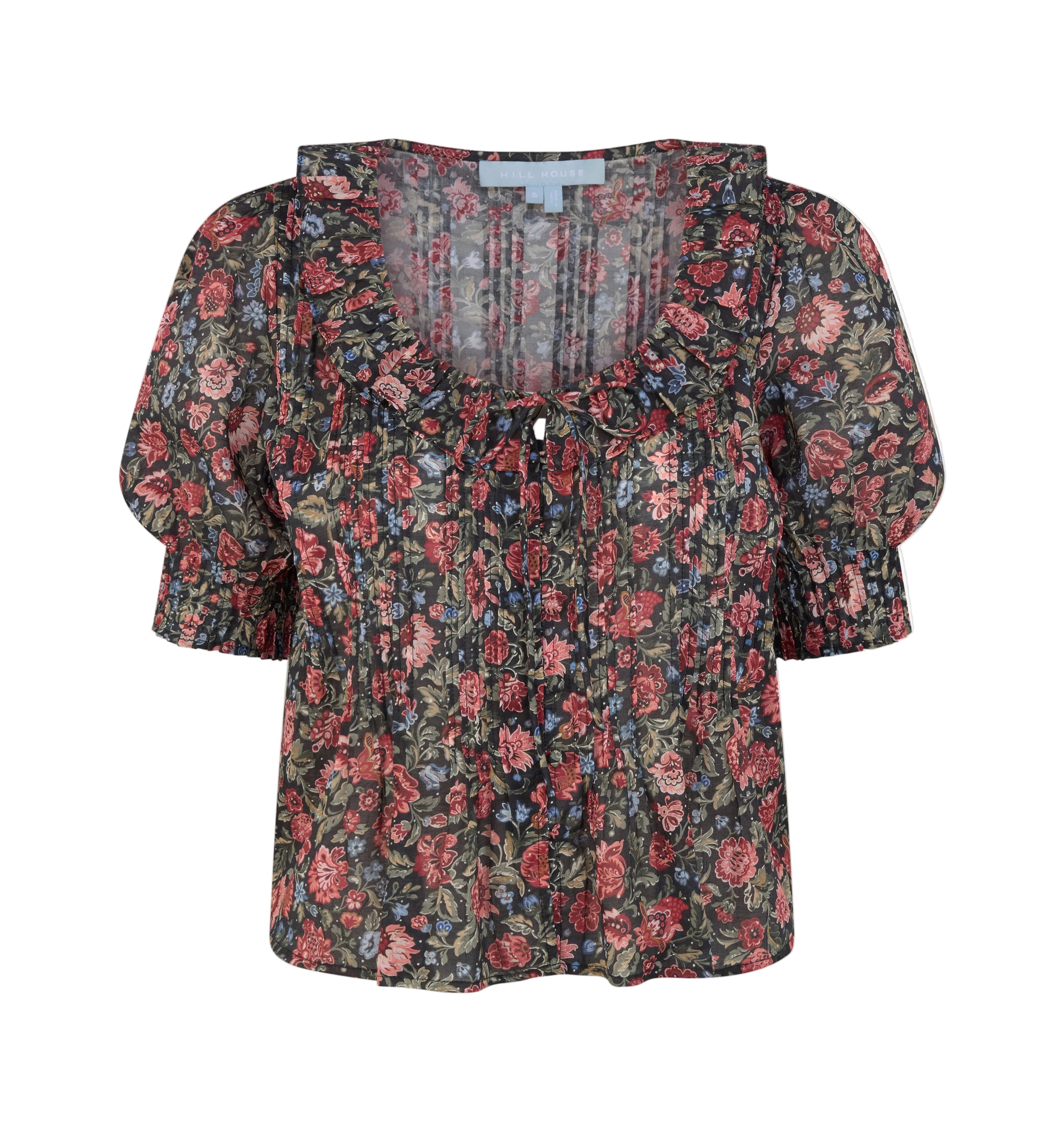 The Camri Top in Jacobean Sprig