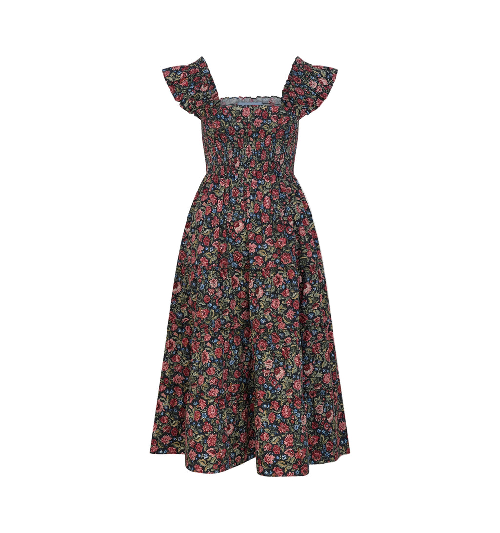 The Ellie Nap Dress in Jacobean Sprig