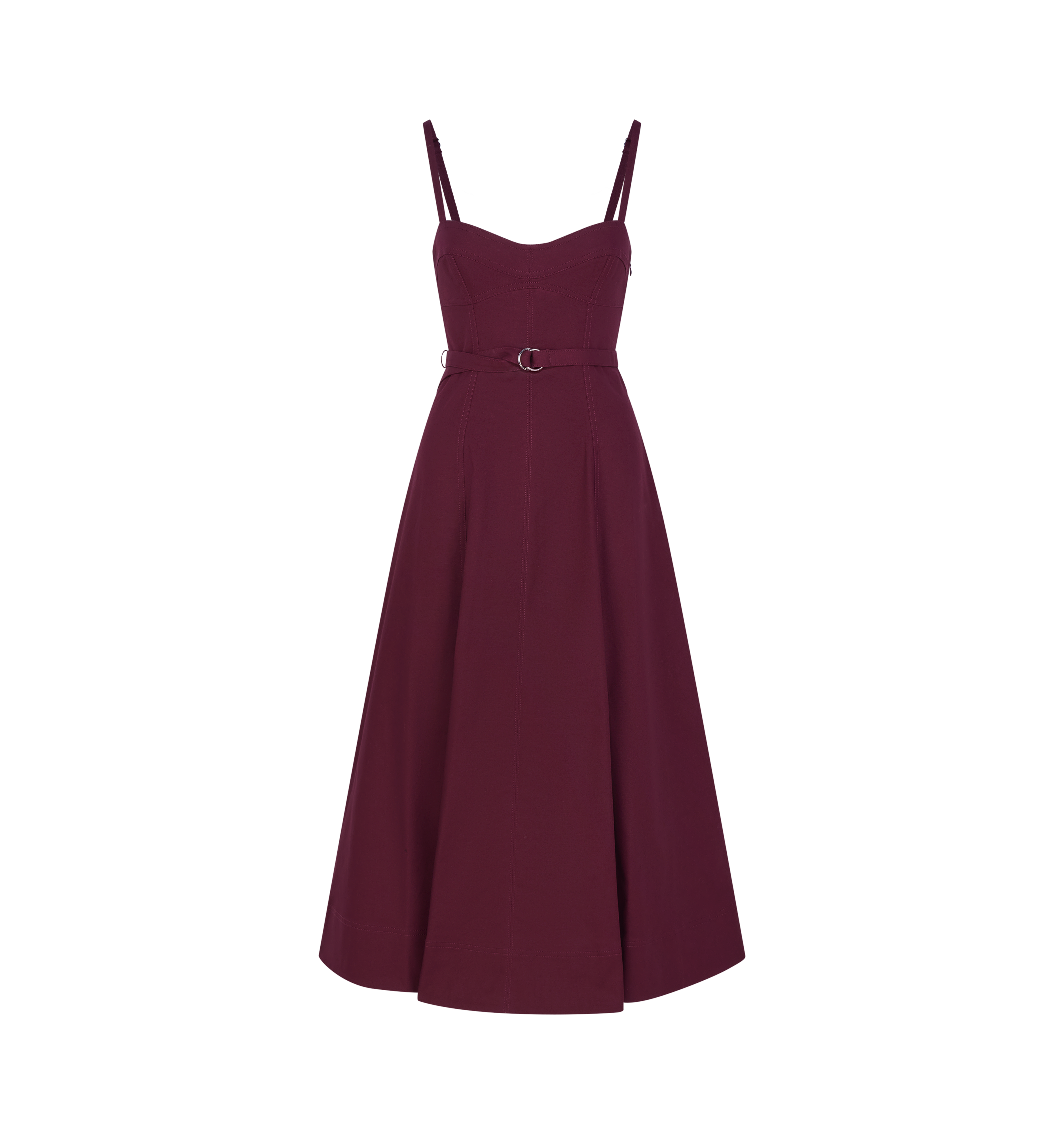 The Fiona Dress in Mulberry