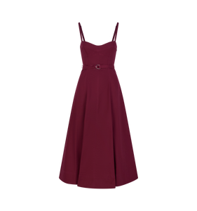 The Fiona Dress in Mulberry