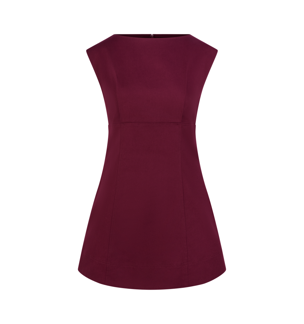 The Rhiannon Dress in Mulberry