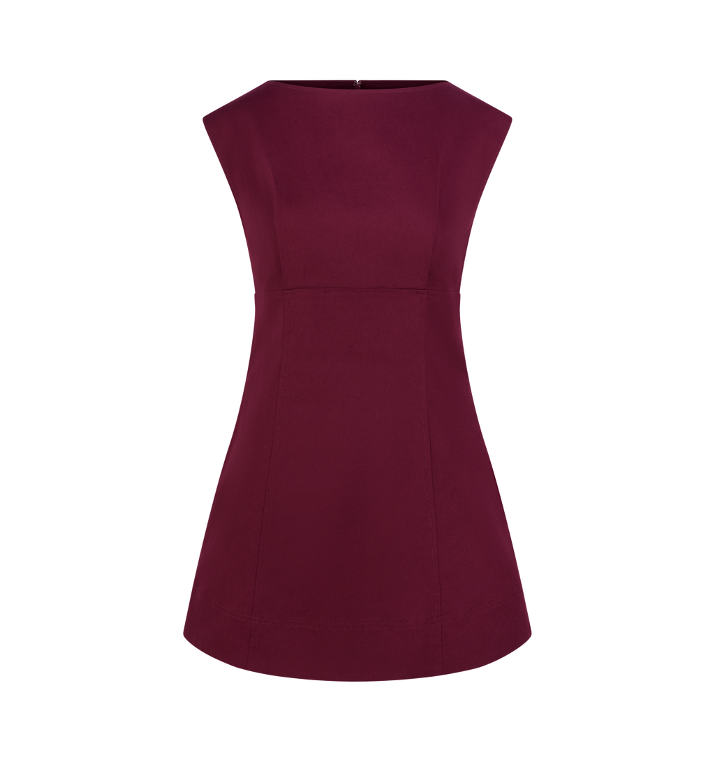 The Rhiannon Dress in Mulberry
