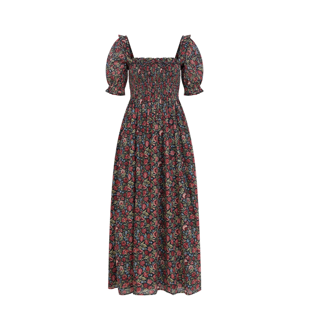 The Scarlett Nap Dress in Jacobean Sprig