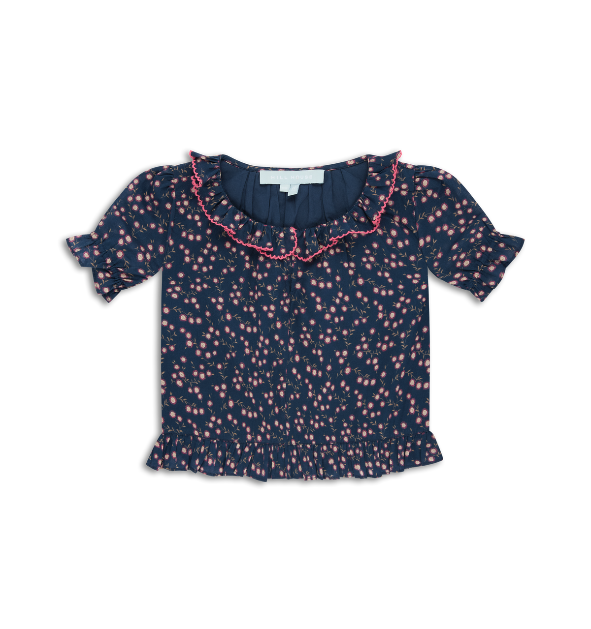The Tiny Denver Top in Daisy Ditsy Toss Navy