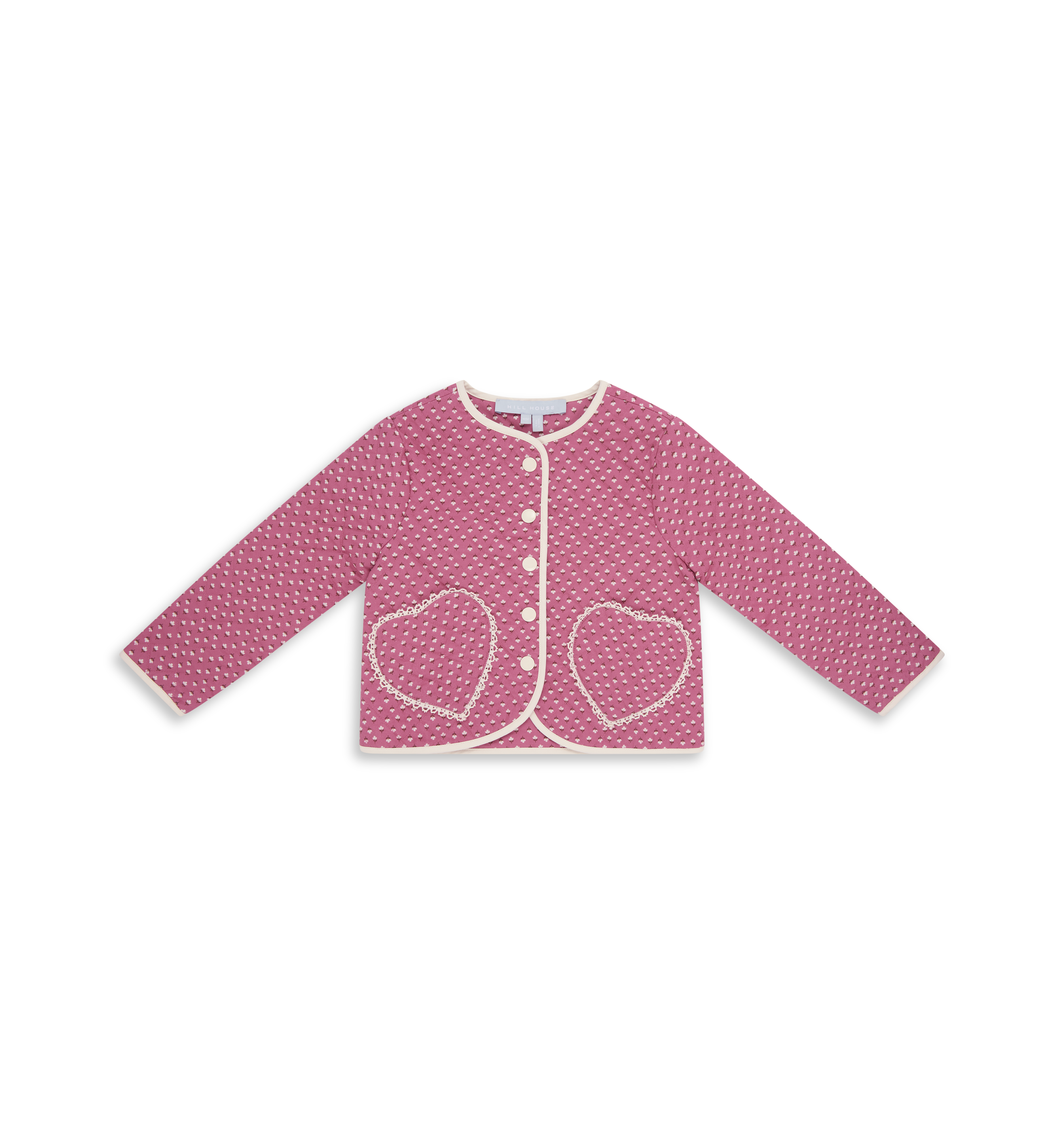The Tiny McNally Jacket in Poppy Half Drop Rose