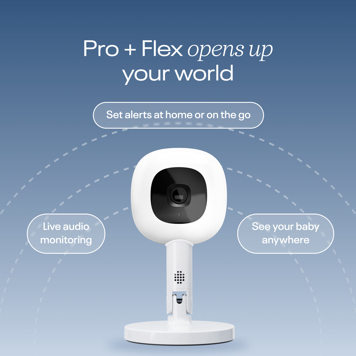 Nanit Pro Smart Baby Monitor & Flex Stand