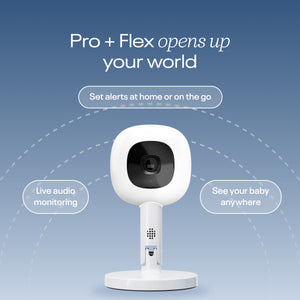 Nanit Pro Smart Baby Monitor & Flex Stand