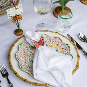 Meadow Walk Tiger Lily Place Card Holder in Orange