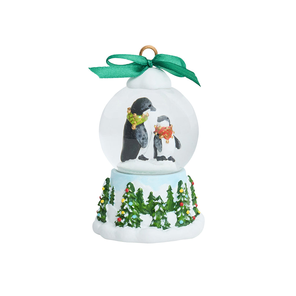 Berry & Thread North Pole Penguin Snow Globe Place Card Holder