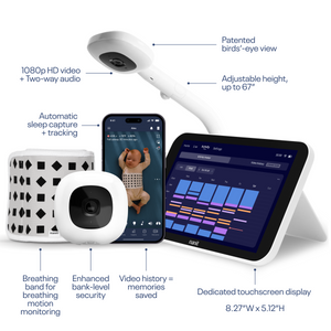 Nanit Smart Baby Monitor System with Floor Stand