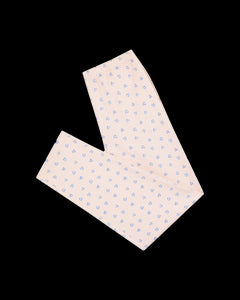 Women's Love Heart Pajamas in Pink