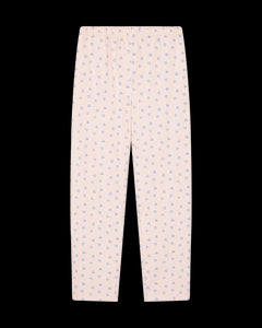 Women's Love Heart Pajamas in Pink