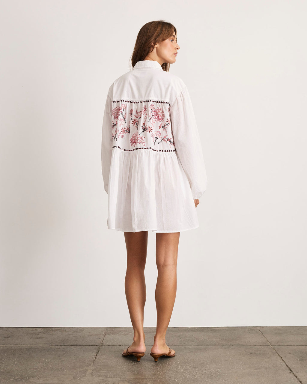Pippa Dress in Optic White