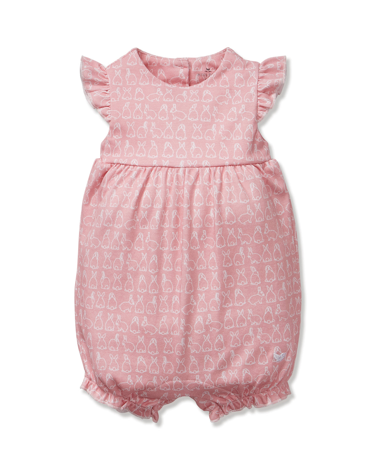 Baby’s Pima Isla Play Romper in Hoppy Days Pink