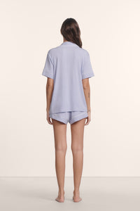 Gisele Relaxed Short PJ in Lavender Dusk/Ivory