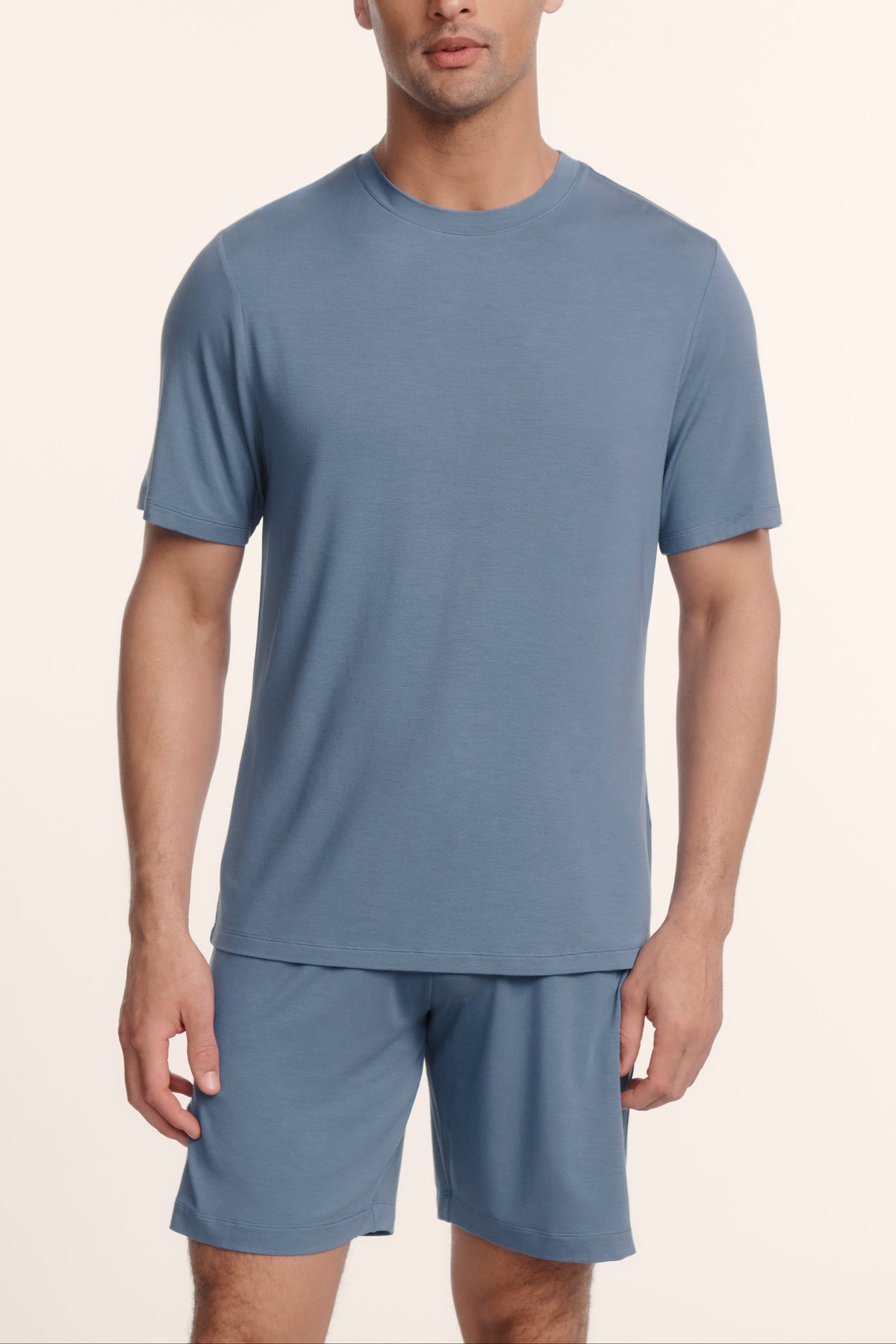 Henry Short PJ Set in Slate Blue