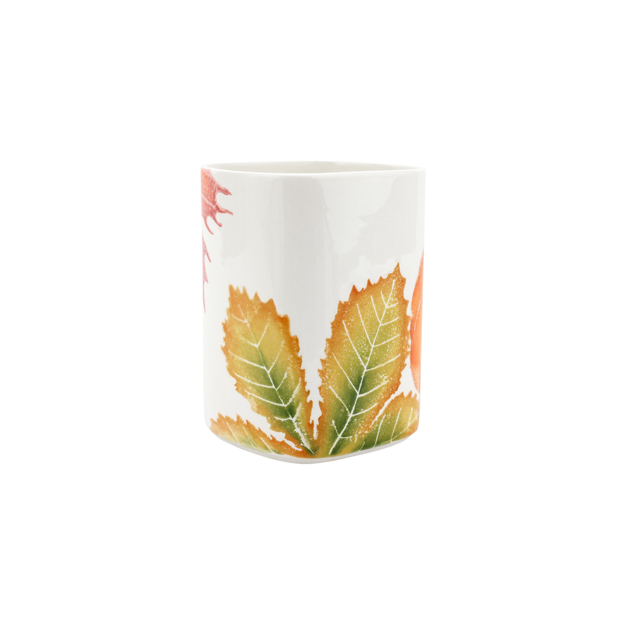 Pumpkins Utensil Holder in Orange