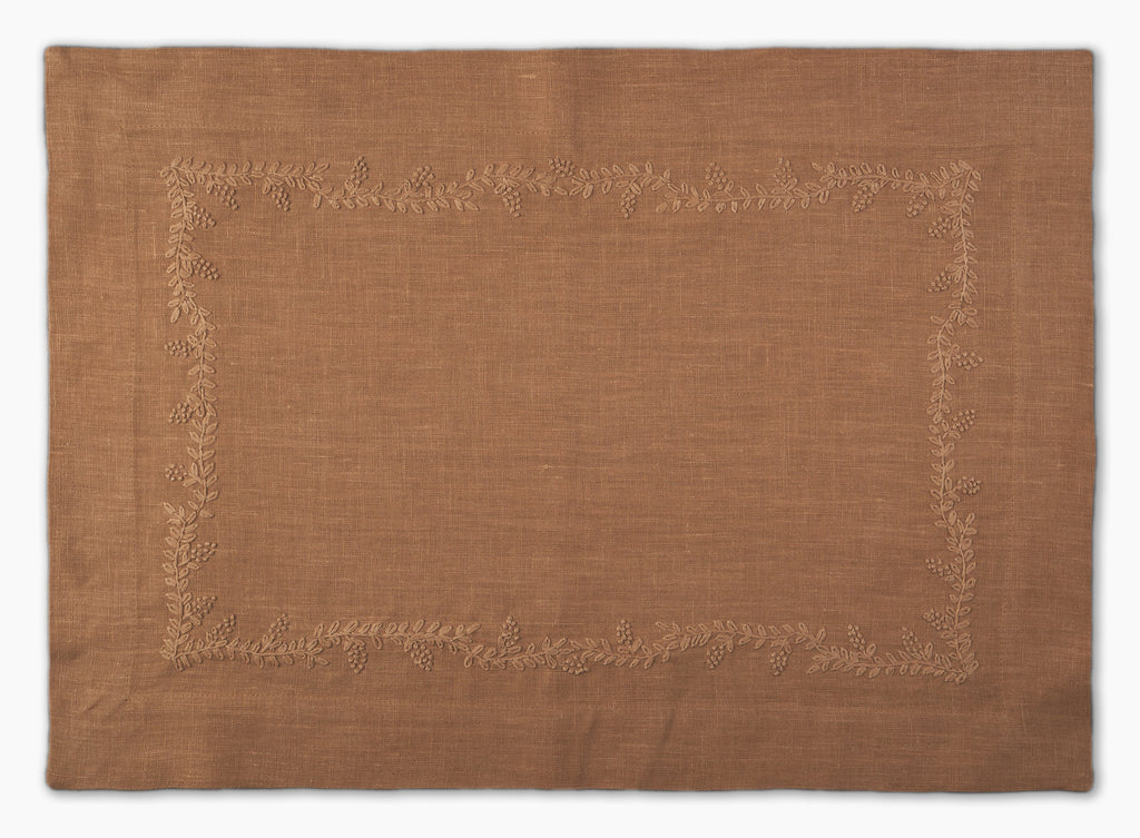 Prism Vine Linen Placemat in 13 Colors