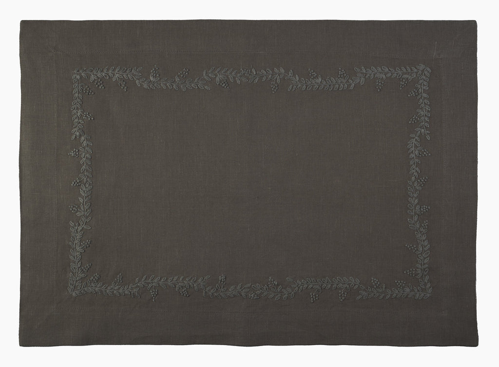 Prism Vine Linen Placemat in 13 Colors