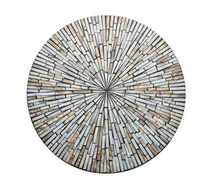 Tahiti Placemats in Gray/Taupe, Set of 4