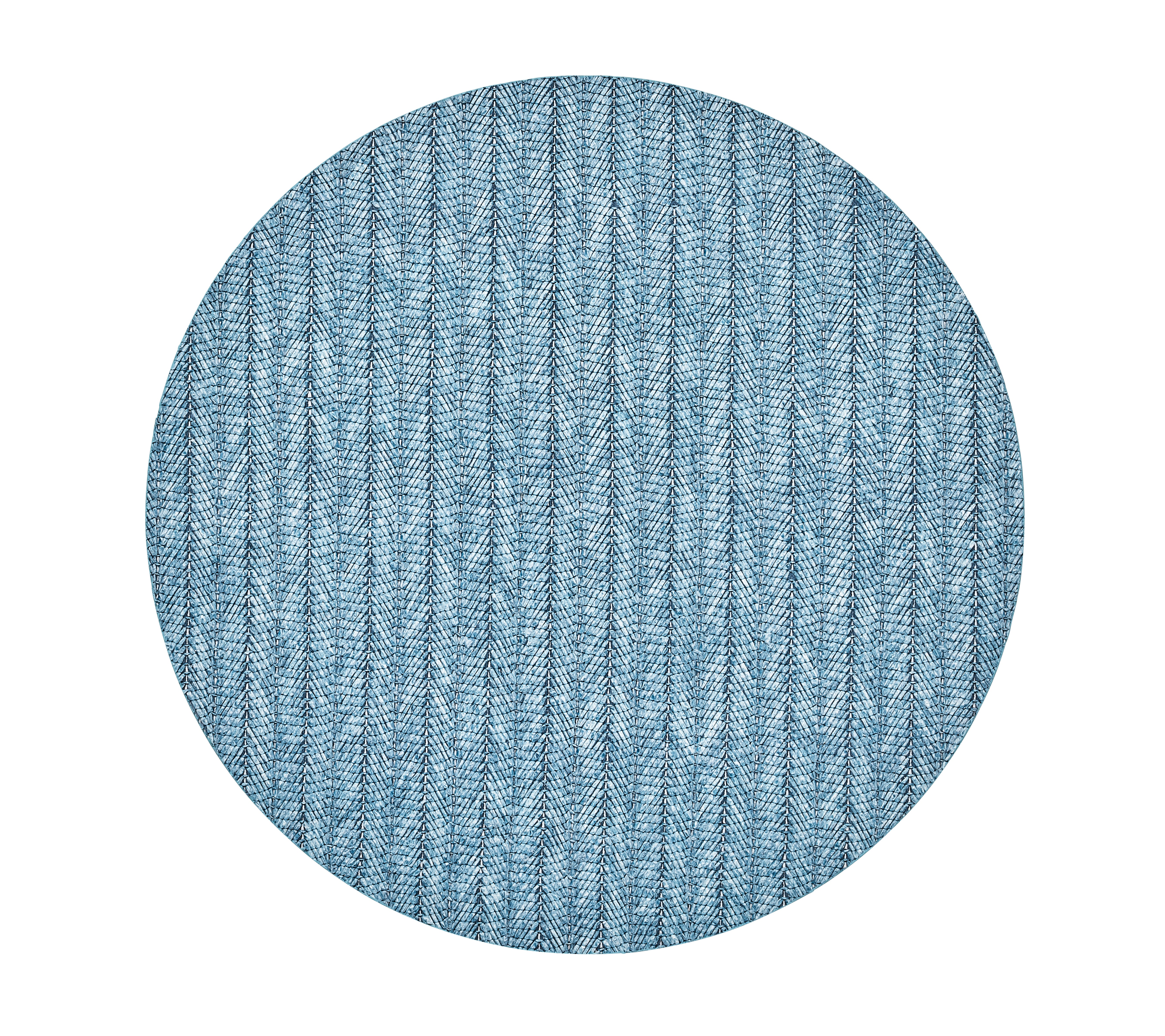 Herringbone Placemat in Indigo, Set of 4