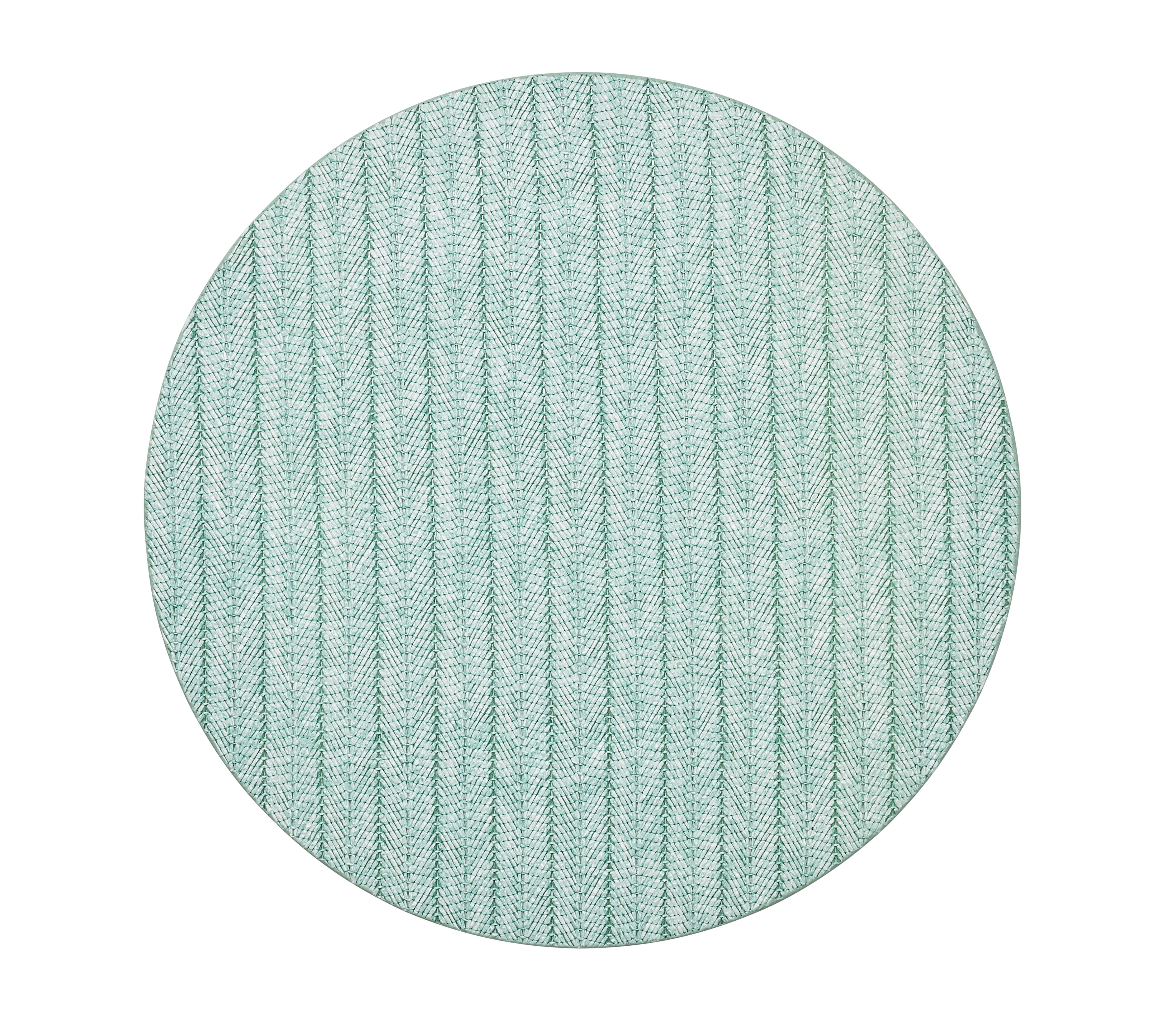 Herringbone Placemat in Seafoam, Set of 4