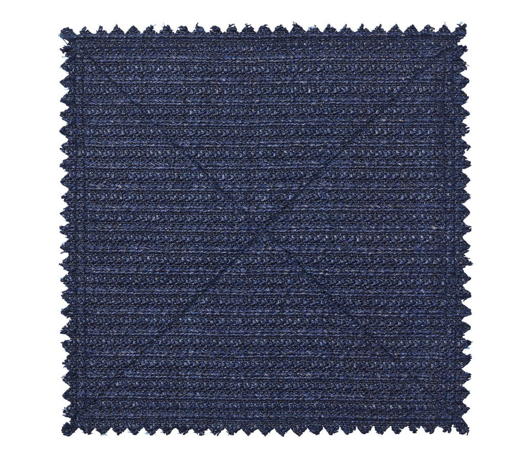 Vista Placemat in Navy & Periwinkle, Set of 4
